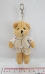 Key Chain with Mini plush toy