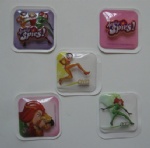Embossing sticker