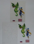 Rub-on sticker