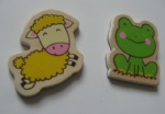 Wood Fridge Magnet