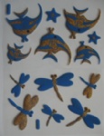flocking sticker