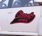 Magnetic Car sign