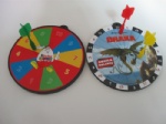 Magnetic dartboard