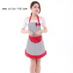 Apron-with lovely dots