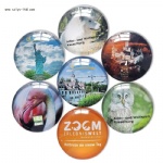 Glass magnets