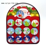 Xmas glass magnets