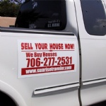 magnetic car sign
