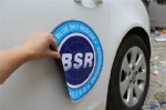 magnetic car sign